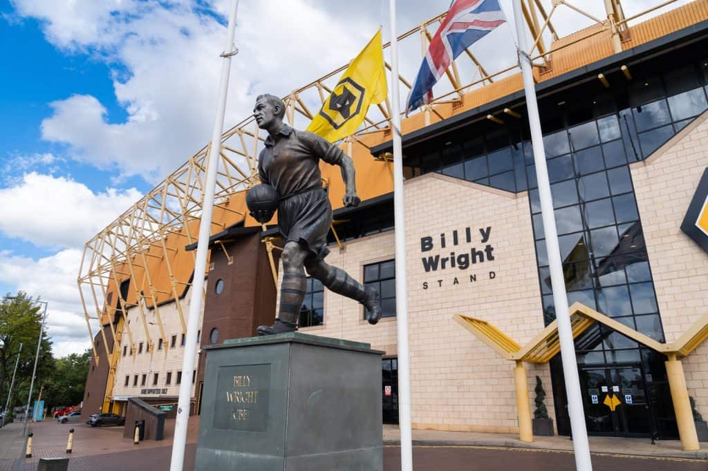 La estatua de Billy Wright