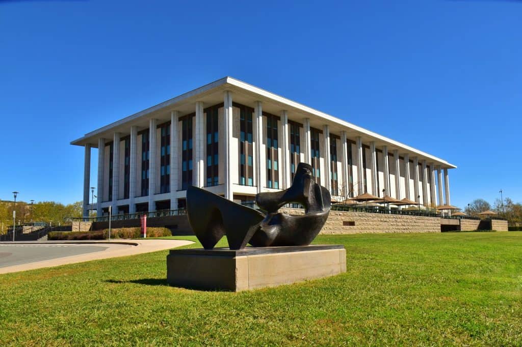 Biblioteca nacional de Australia