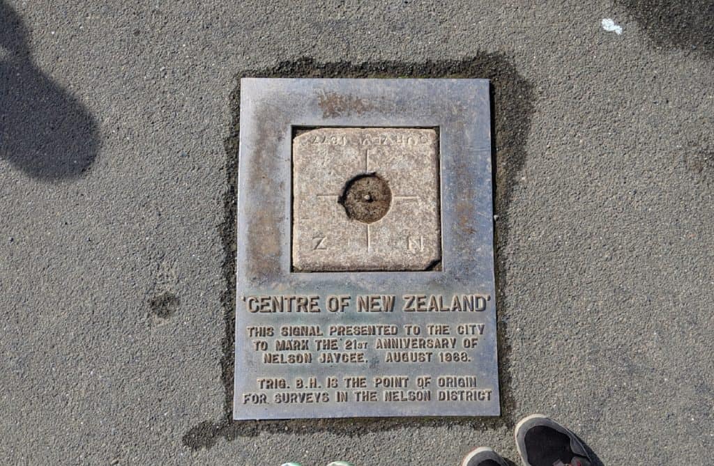 Monumento del Centro de Nueva Zelanda
