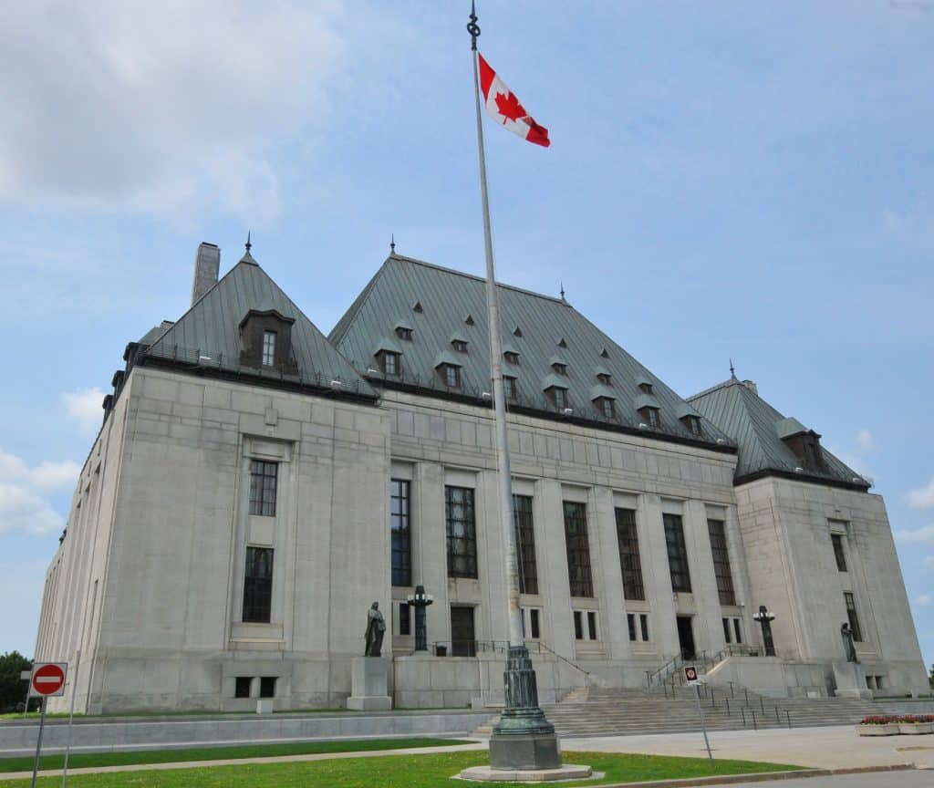 La Corte Suprema de Canadá