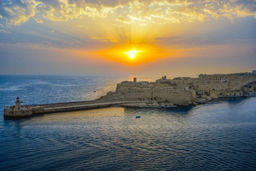 El clima mediterráneo de Malta