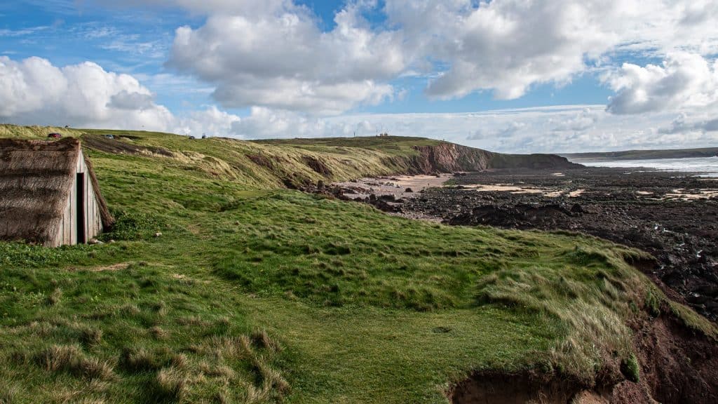 Freshwater West, Gales