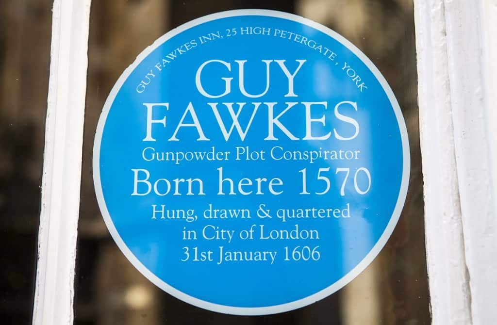 Guido Fawkes lugar de nacimiento
