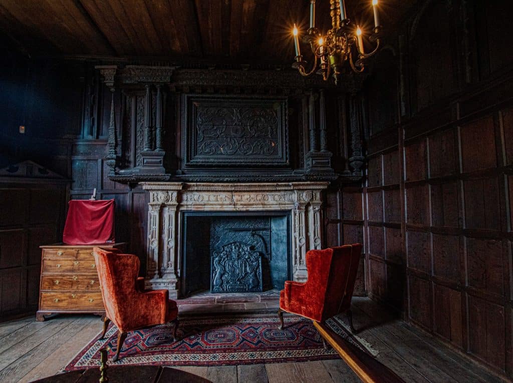 Interior castillo de Kenilworth