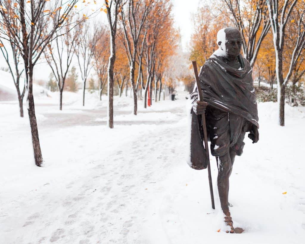 Mahatma Gandhi, Winnipeg