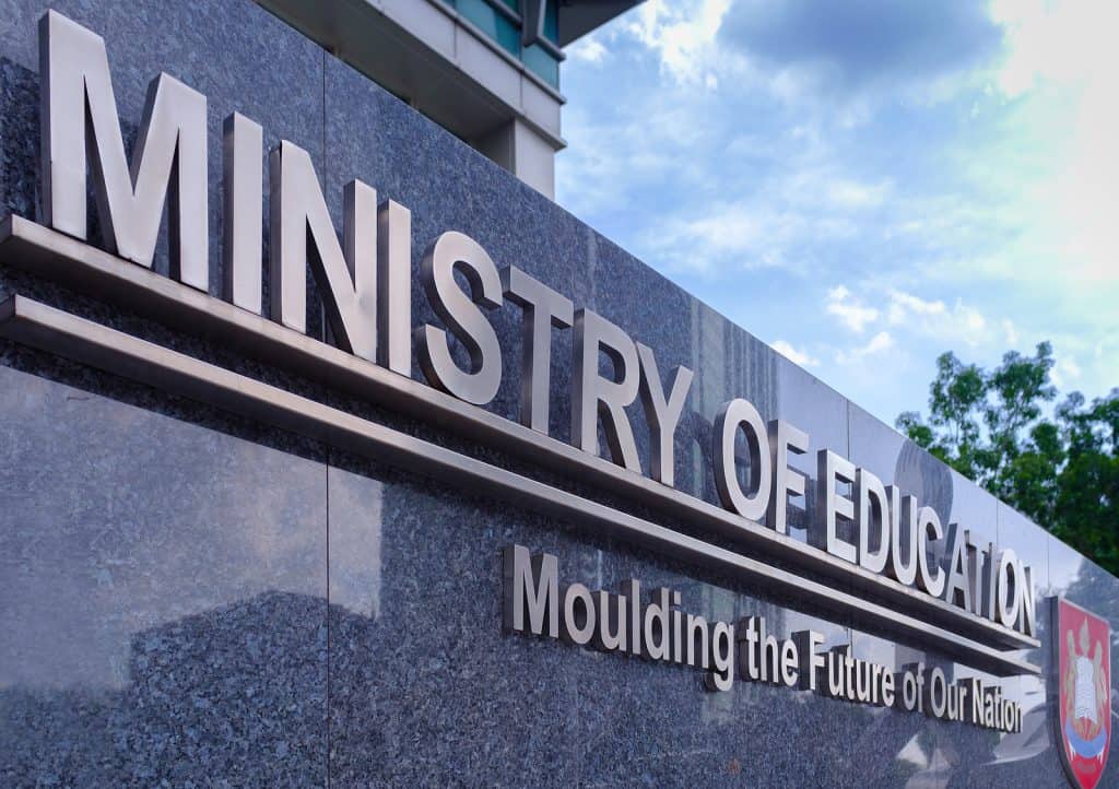 Ministerio de Educación, Singapur