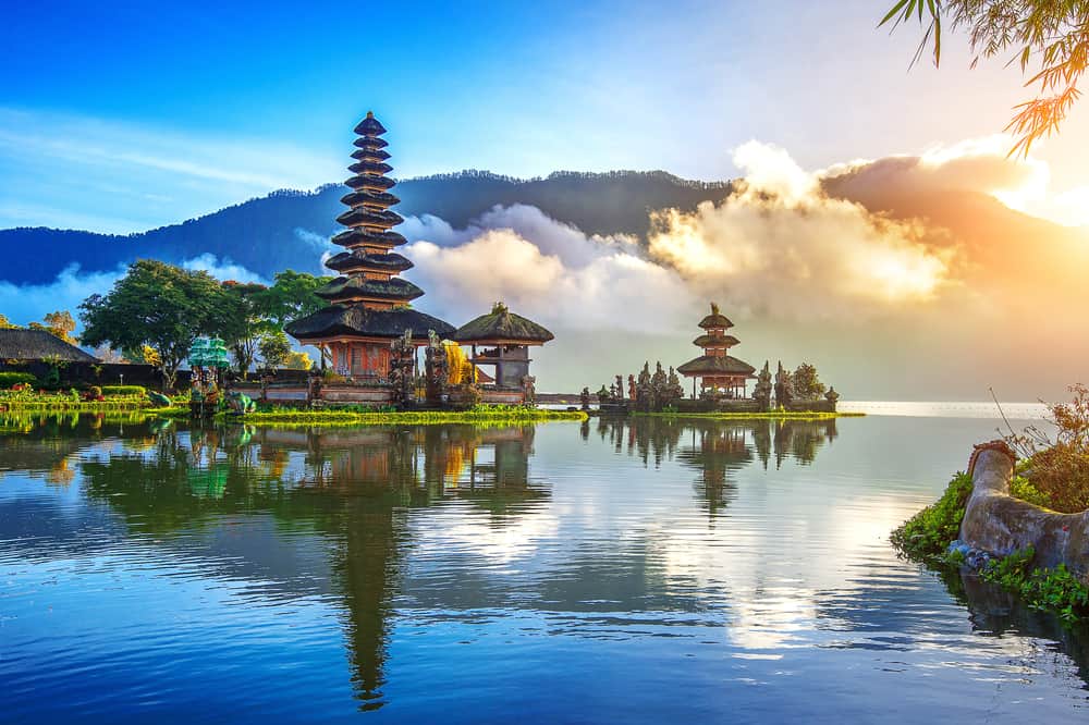 Templo Bratan en Bali