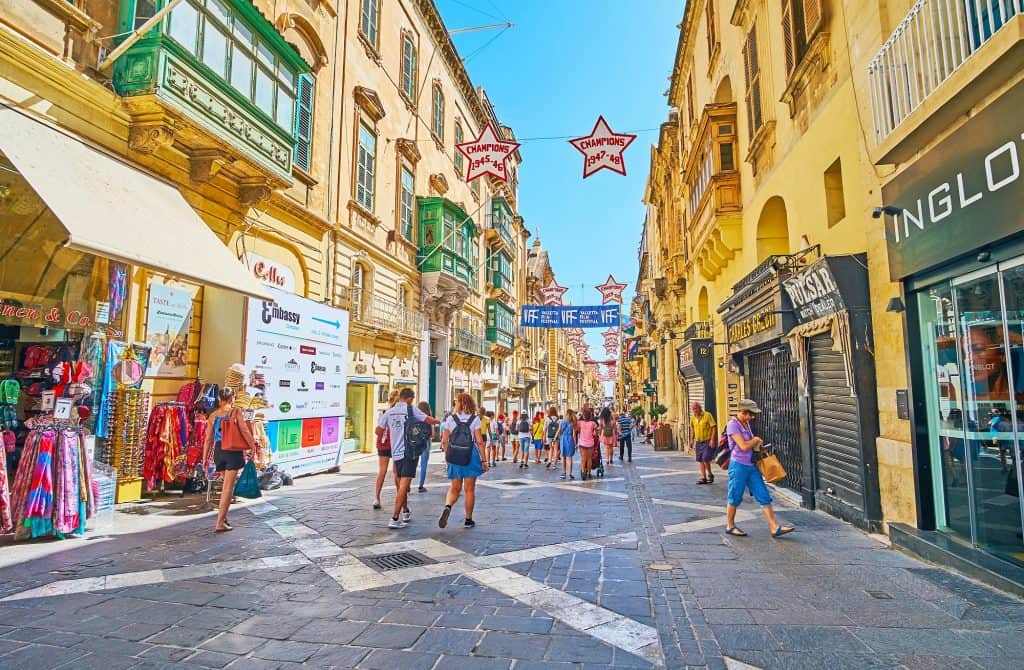 Valletta, calle de Triq Ir-Repubblika