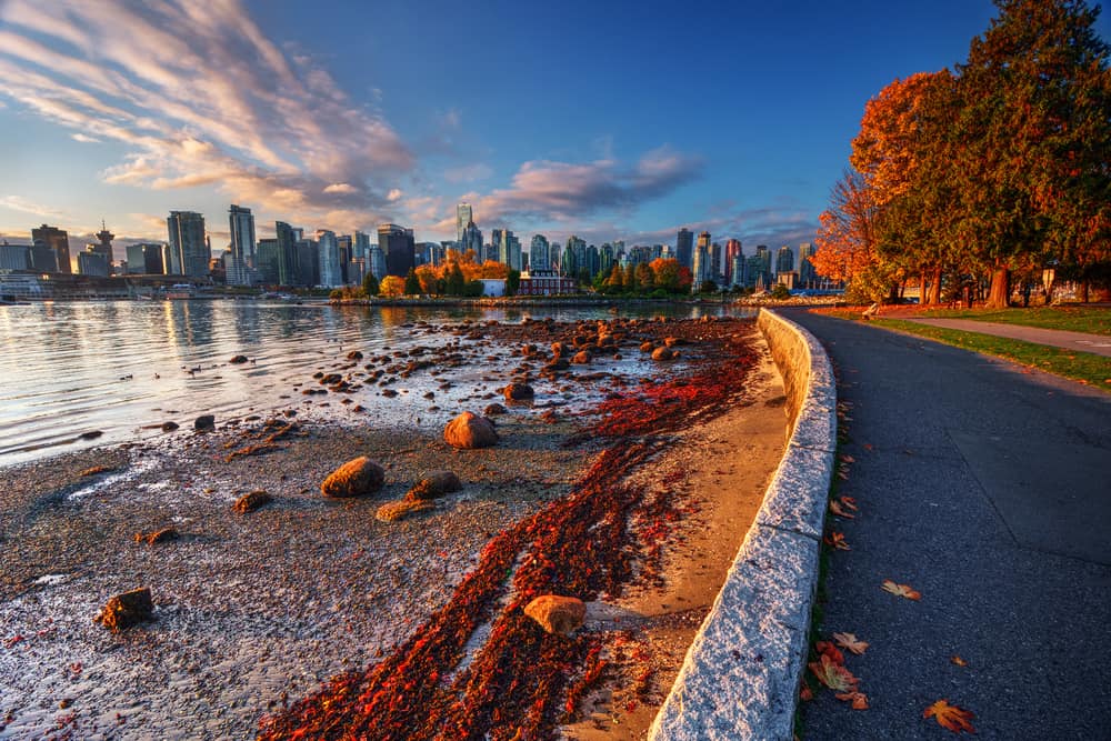 Vancouver en el otoño