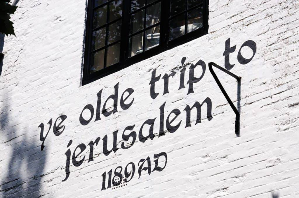 Ye Olde Trip to Jerusalem Pub
