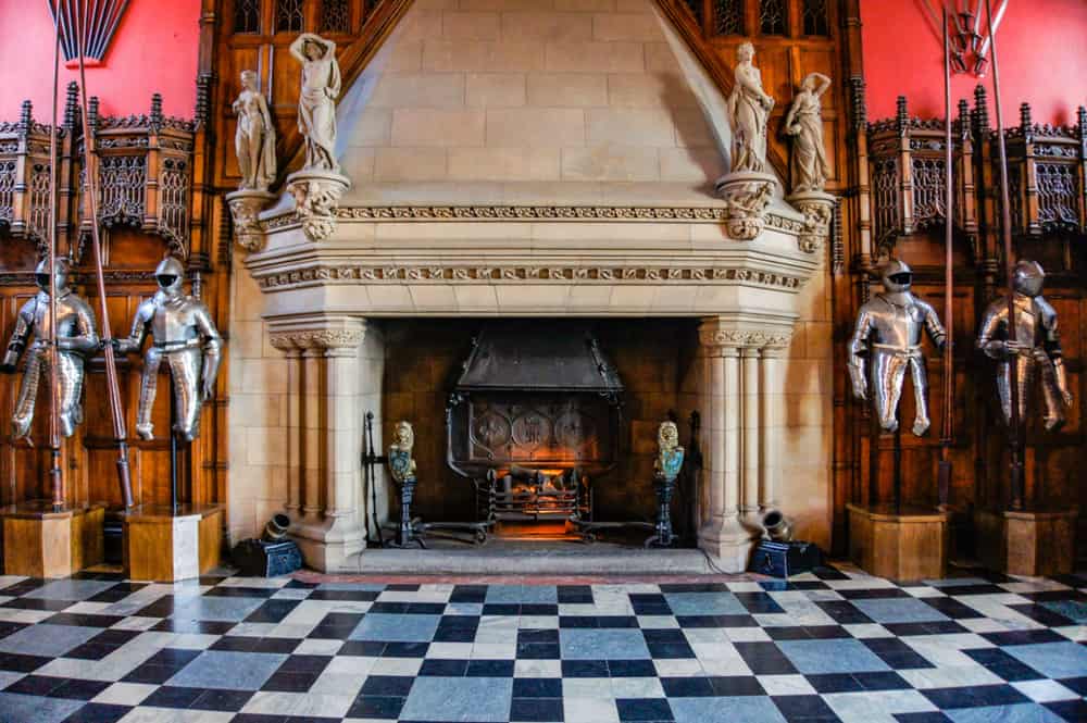 Castillo de Edimburgo- El gran vestibulo