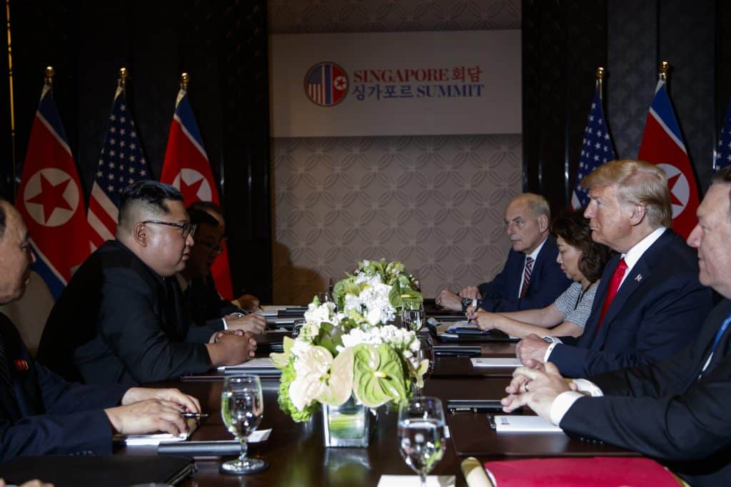 Donald Trump, Kim Jong Un, Interprete