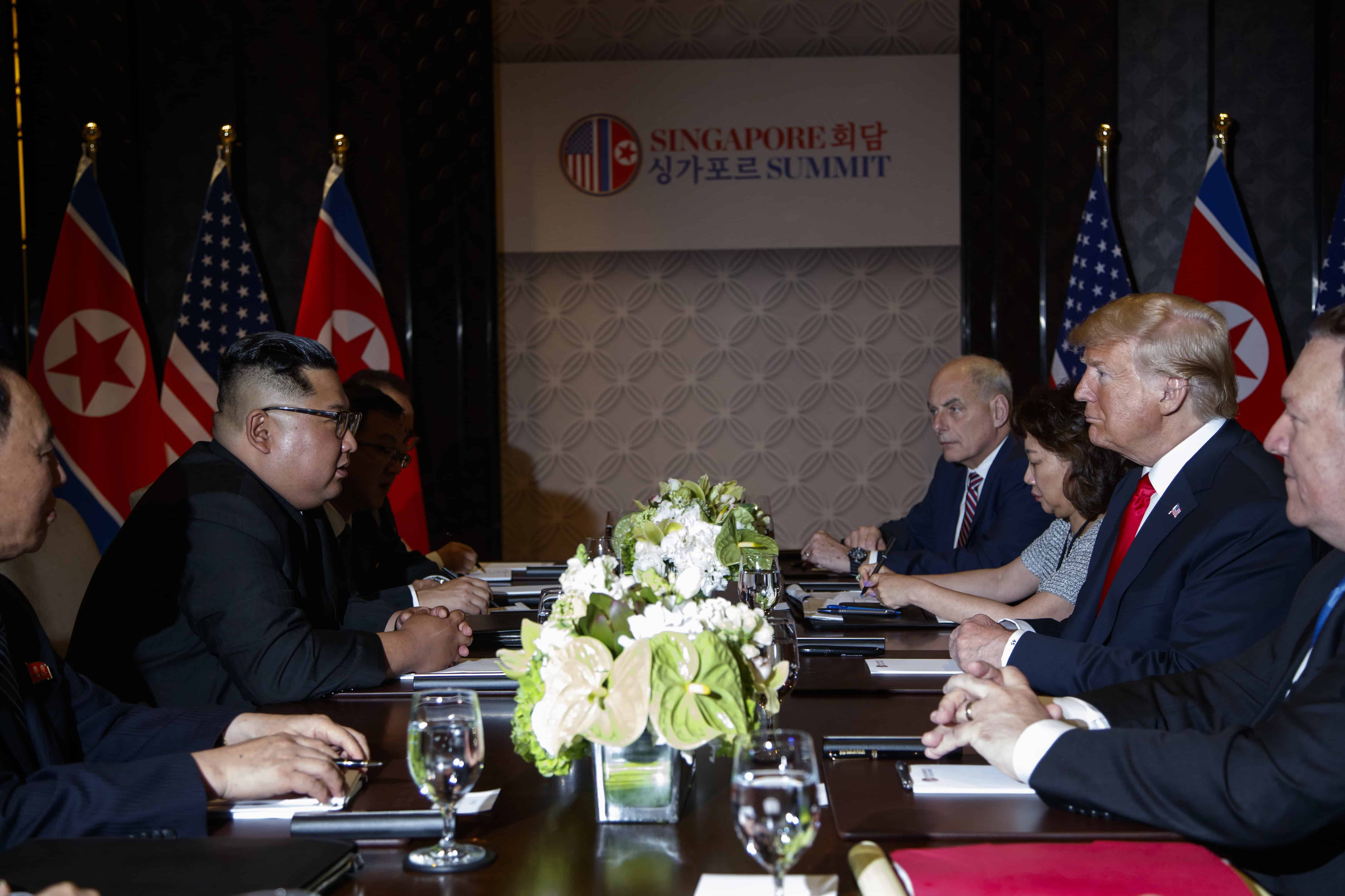 Donald Trump, Kim Jong Un, Interprete