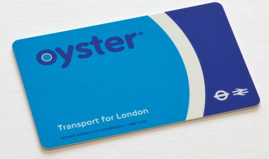 Tarjeta Oyster en Londres