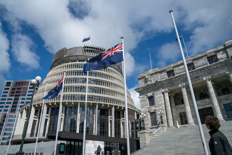 El Parlamento De Nueva Zelanda, Wellington - Copywrite Colombia ...