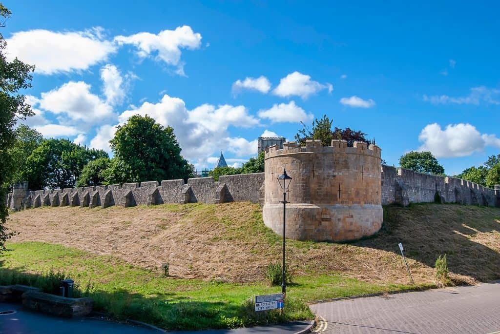 La vieja muralla medieval, parte norte