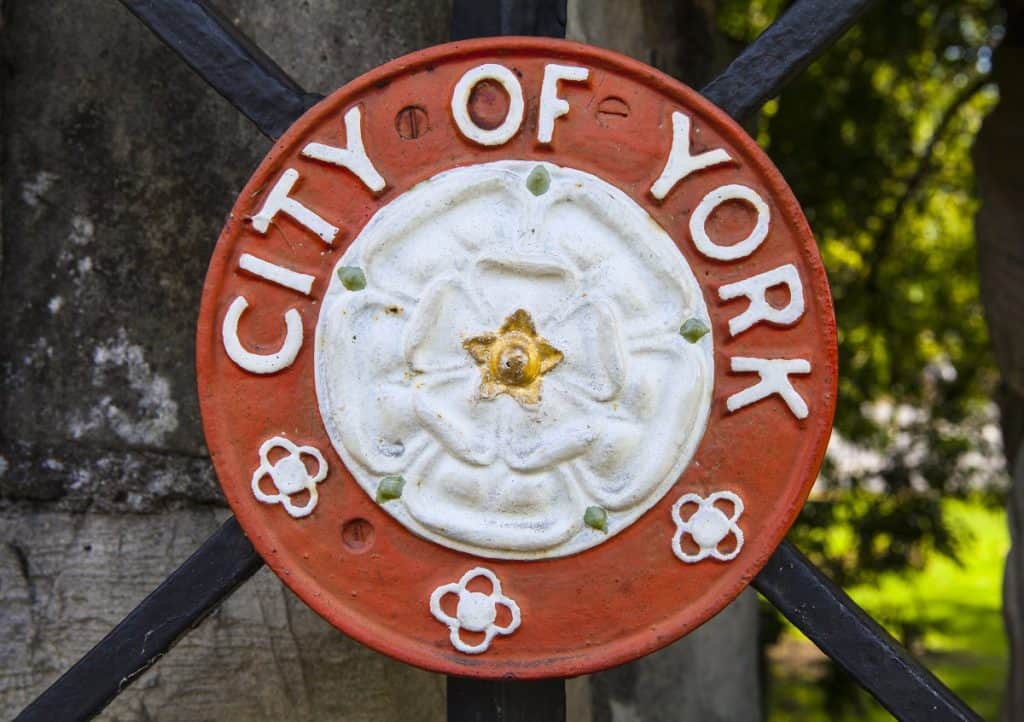 Placa ciudad de York