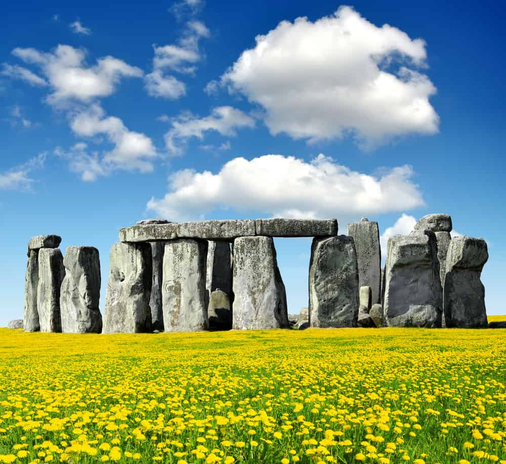 Stonehenge Inglaterra Piedras Copywrite Traducciones