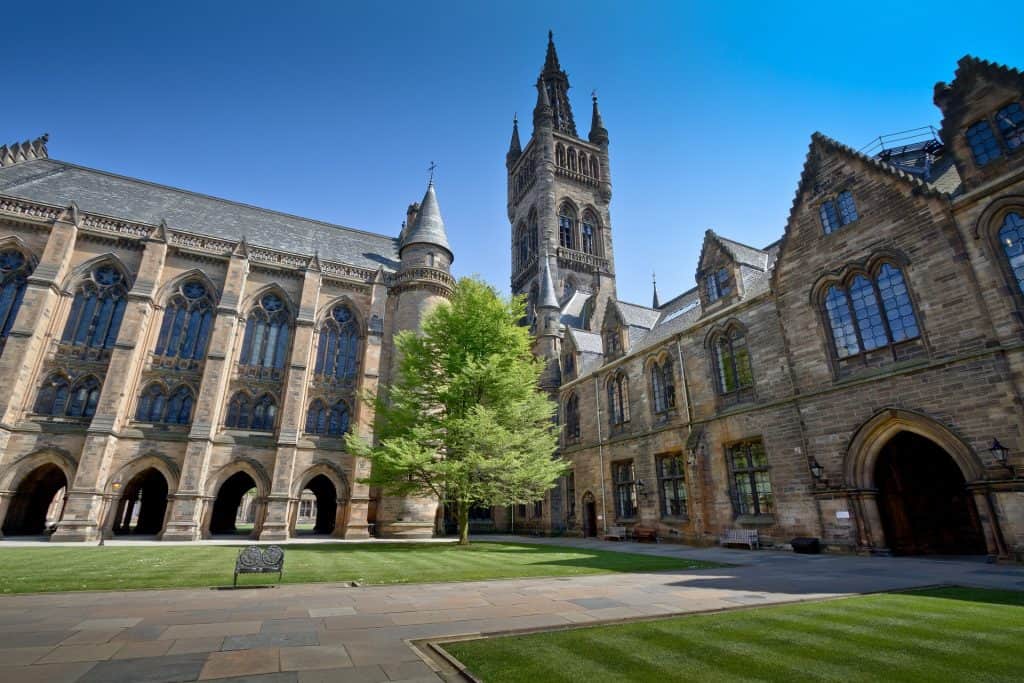 Universidad de Glasgow Escocia